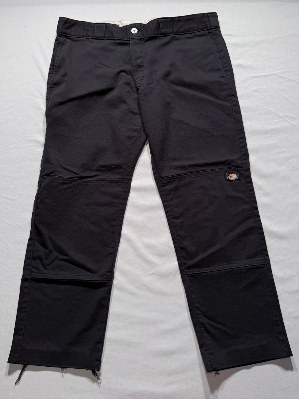 Dickies Navy Cargo Work Pants with Knee Panels